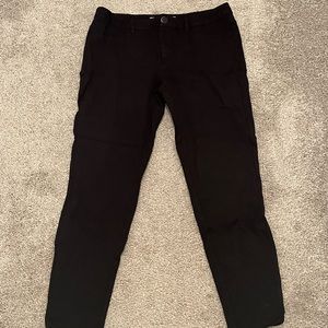 Lauren Conrad black jeggings. Worn but good condition. Size 8.